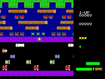 Frogger (USA) screen shot game playing